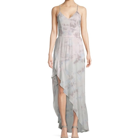 YFB || Tie Back High-Low Dress - Picture 1 of 4